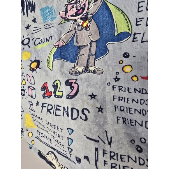 Womens Sesame Street Scrub Top Nurse V Neck Plus Size- Read Information - Picture 5 of 15